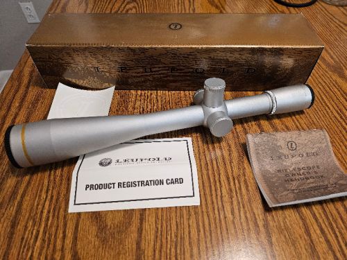 Leupold 45X45 Competition Scope - SILVER